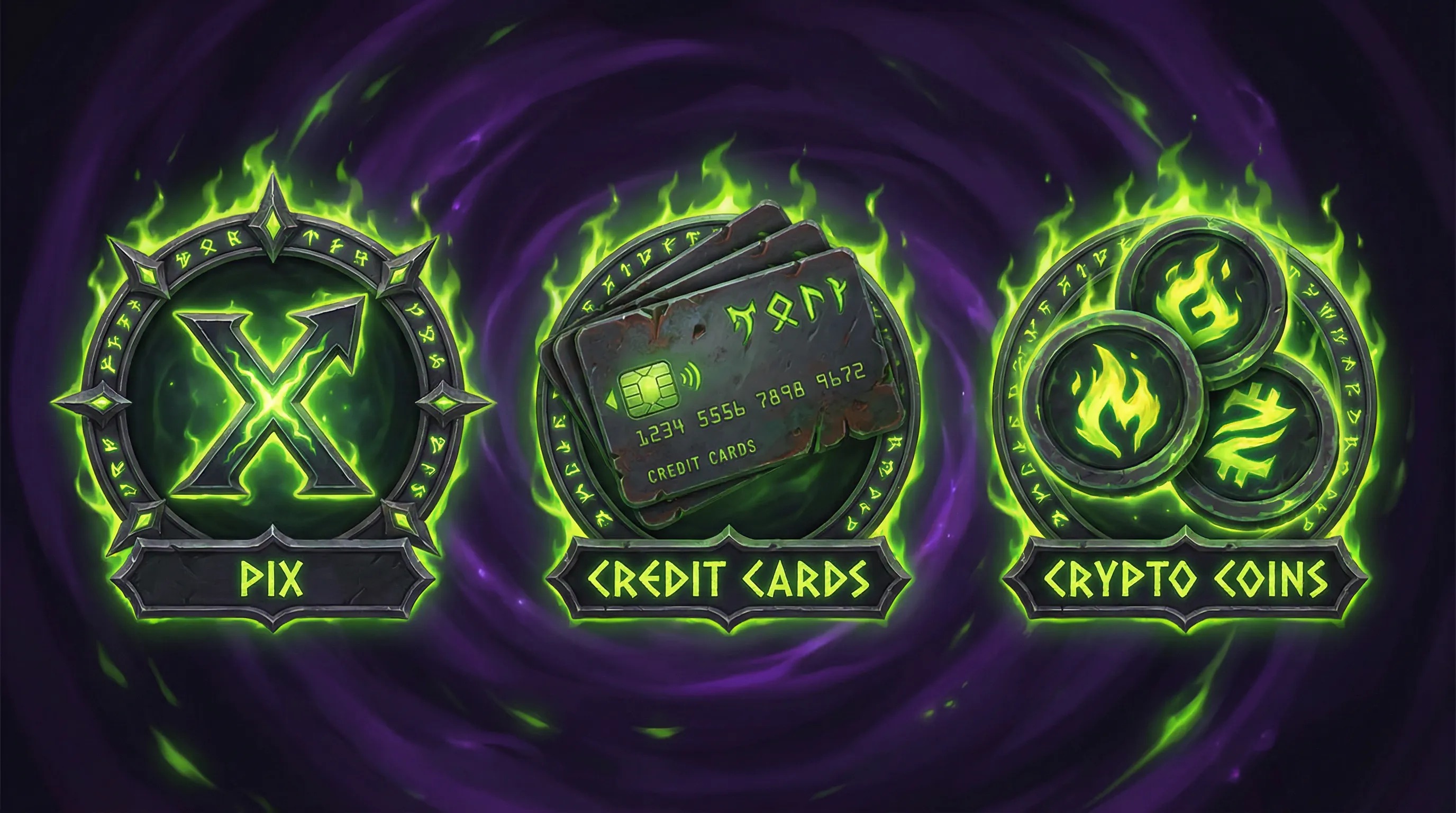 Métodos de pagamento Galerabet - PIX, cartões e criptomoedas